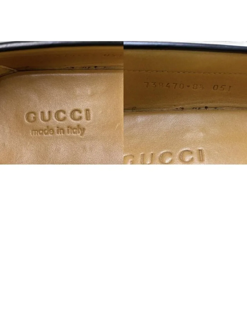 Gucci Interlocking GG Logo Loafers Shoes Dress Leather